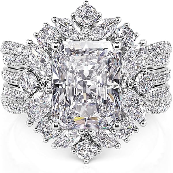 Amazon.com: OIDIMS Butterfly Iced Out Baguette Cz Adjustable
